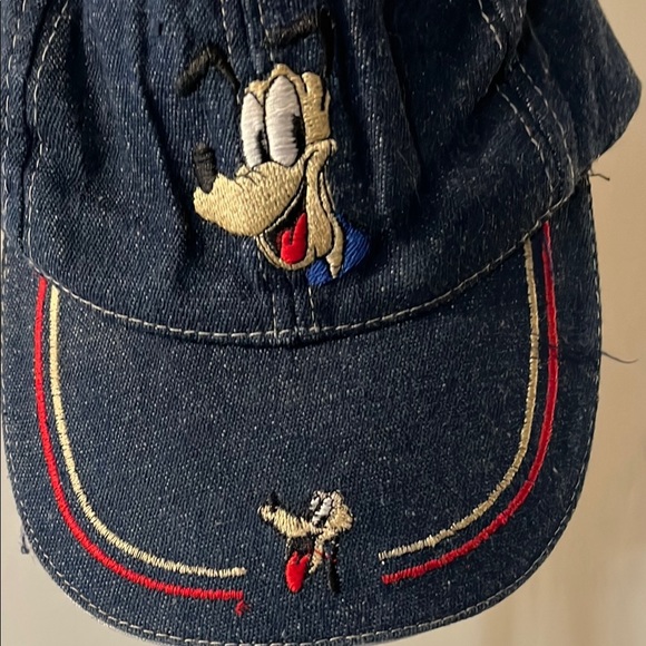 Disney Kids Vintage Denim Hat - Navy and Red - Picture 2 of 3
